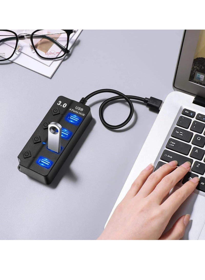 USB 3.0 HUB 4 Ports With Power Switches - Image 4