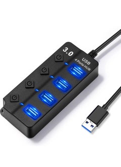 Generic USB 3.0 HUB 4 Ports With Power Switches  - Image 1