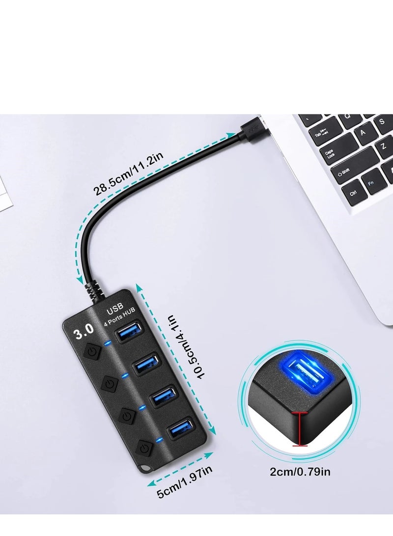 USB 3.0 HUB 4 Ports With Power Switches - Image 5