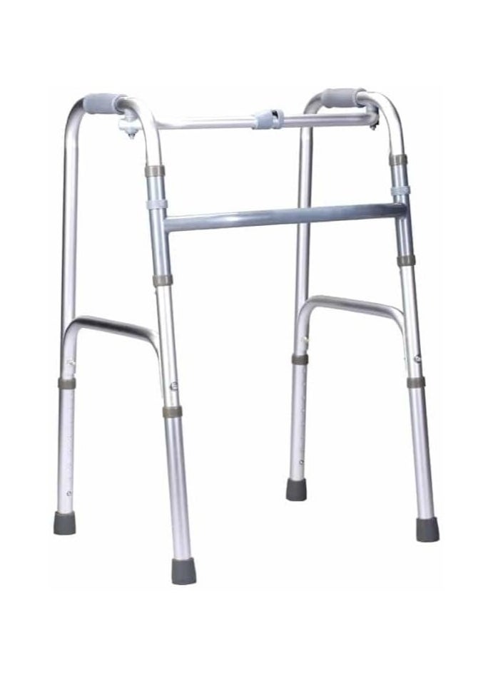 AKM Walker Lightweight  Folding Aluminum Medical Indoor   Outdoor Without Wheels Walker for Seniors  Adults  Patients   Disabled People  - Image 2