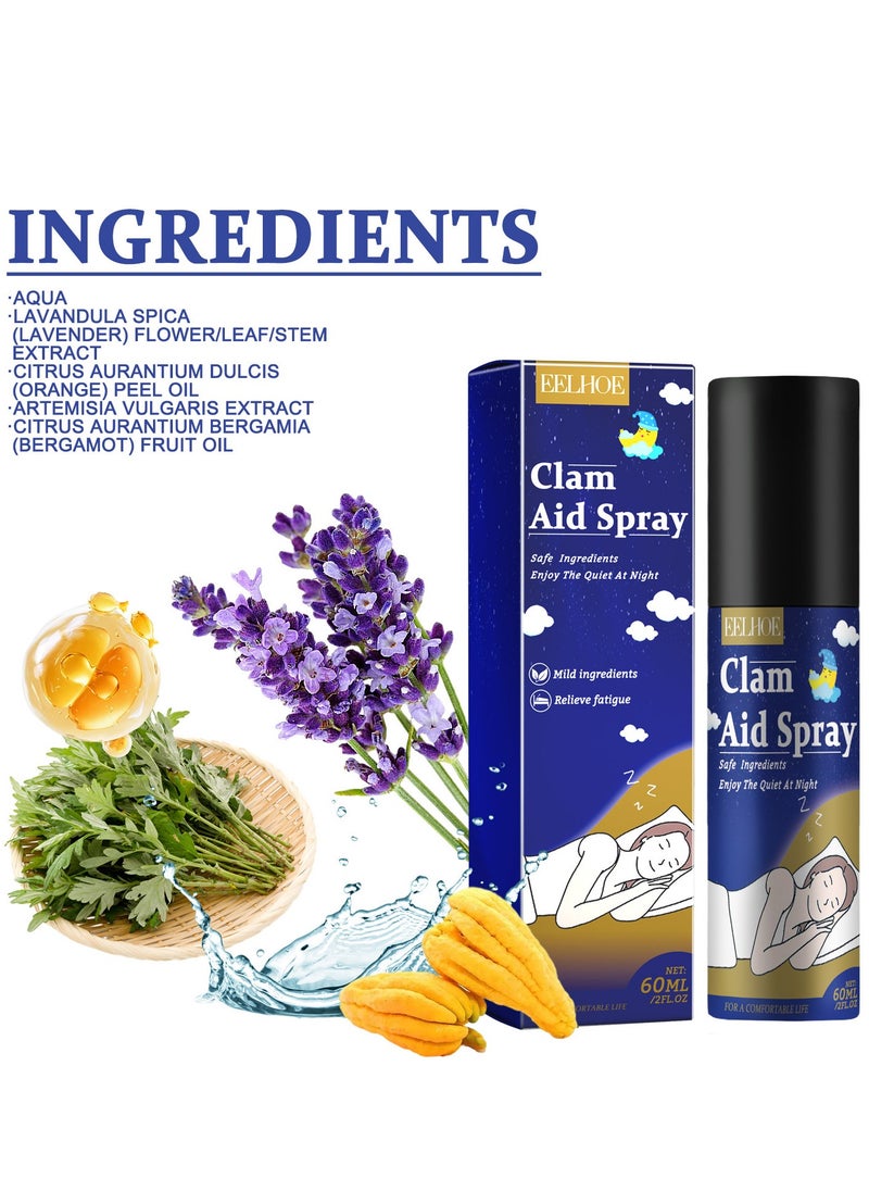 EELHOE - Lavender Relaxing Sleep Mist Relieves Physical Fatigue And Helps You Sleep Peacefully. Sleep Pillow Mist - Deep Sleep - Aromatherapy Botanical Essential Oil - Stress Relief Aromatherapy. - Image 1