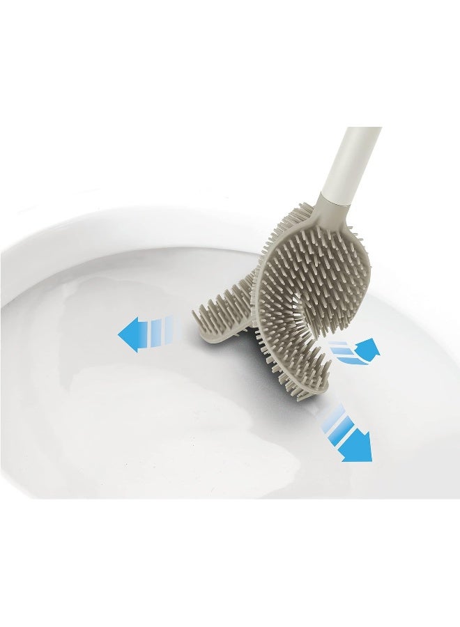 Joseph Joseph Jj 006964 Grijs Flex 360 Toiletborstel - Image 3