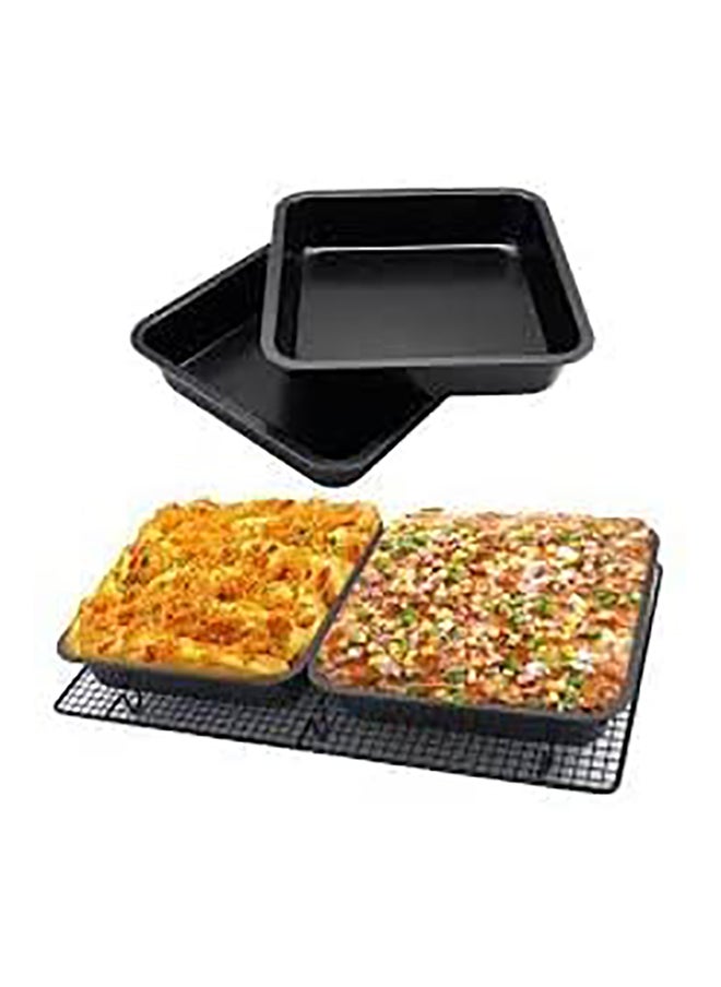 BLACKSTONE - Square Non-Stick Bakeware Mould Cake Pan 225x48 mm - Image 1