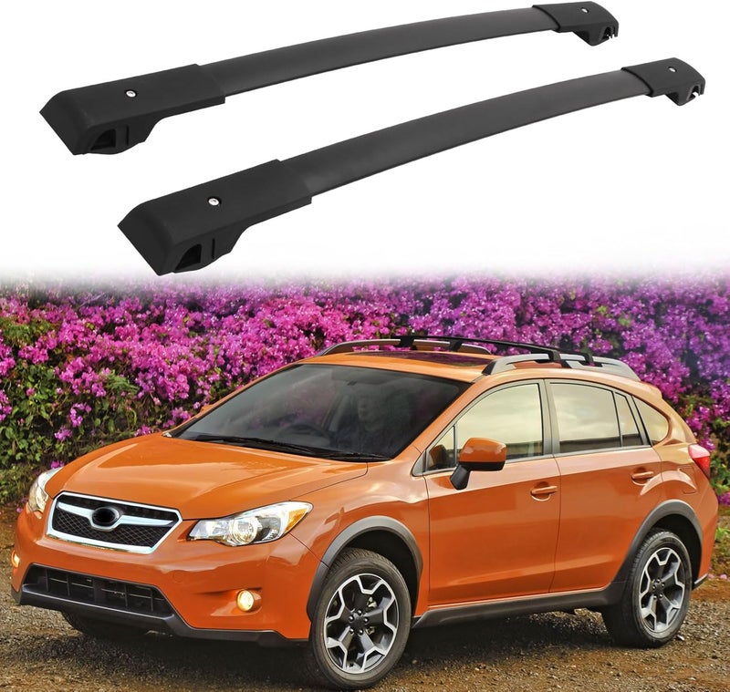 HEKA Cross Bars Roof Racks for 2018-2023 Subaru XV Crosstrek - Aluminum Cargo Carrier - Image 1