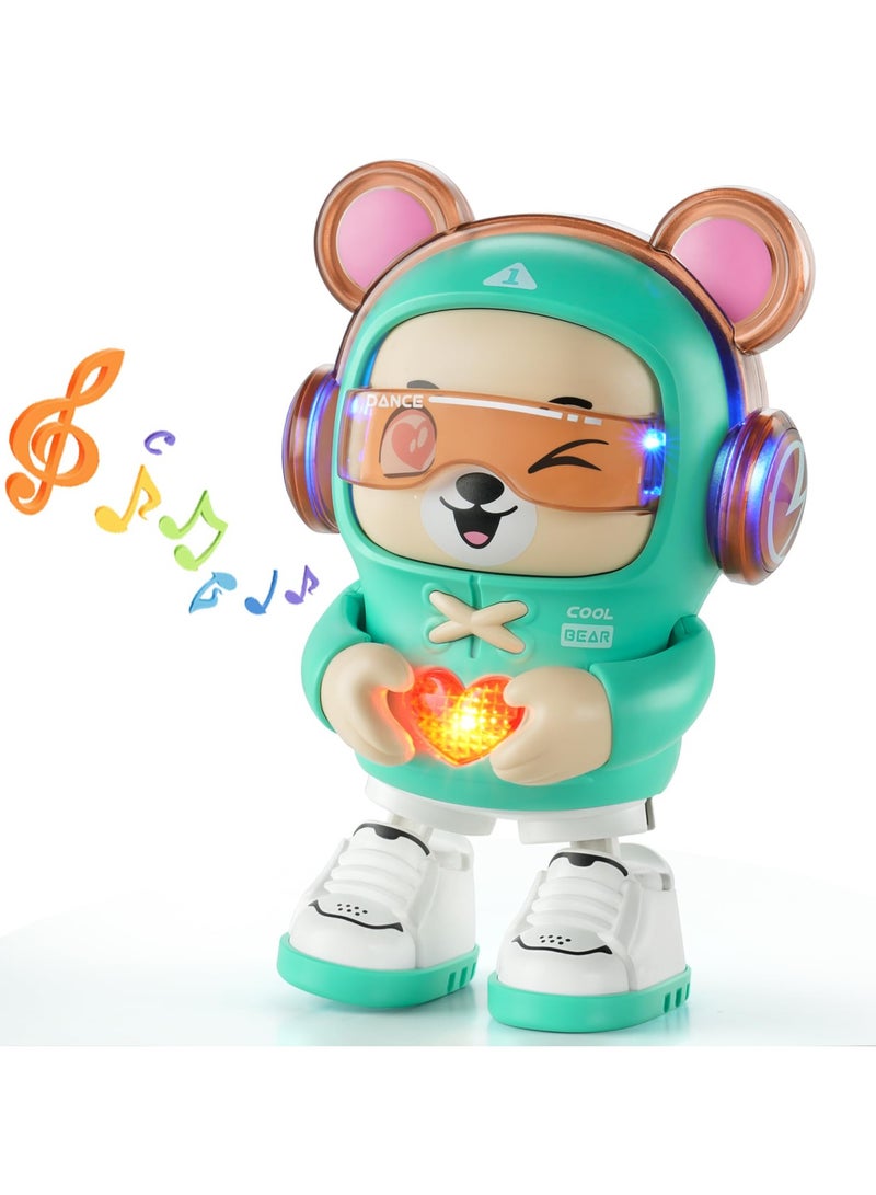 SYOSI Interactive Baby Toys, Love Gesture, Fun Moving Crawling Toy for Babies Age 6-12 Months, with Light&Musical, Dancing, Tummy Time Toys for Gifts Toddlers Christmas Stocking Stuffers - Image 1