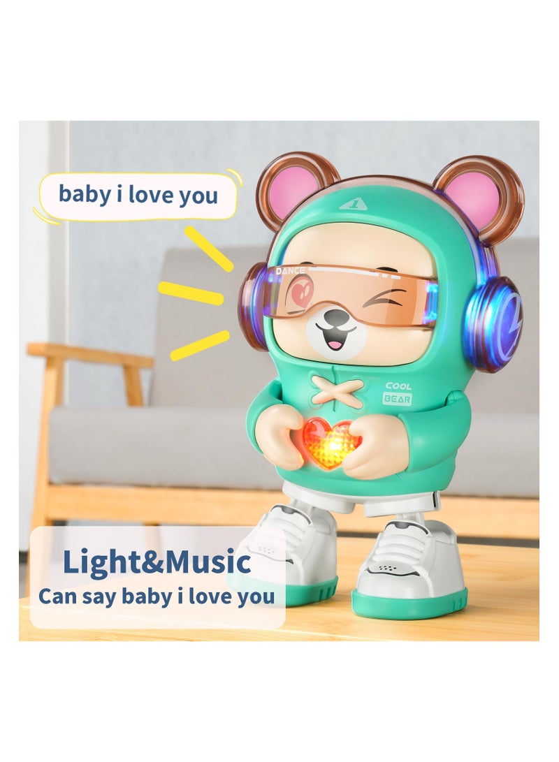 SYOSI Interactive Baby Toys, Love Gesture, Fun Moving Crawling Toy for Babies Age 6-12 Months, with Light&Musical, Dancing, Tummy Time Toys for Gifts Toddlers Christmas Stocking Stuffers - Image 3