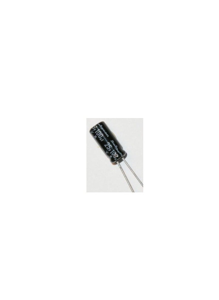 مكثف 100UF 25V، عبوة من 20