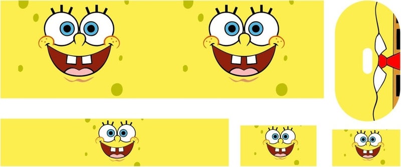 Quart Aksesuar Quart Accessory Iphone 20W Charger Cover SpongeBob Charger Sticker - Image 4