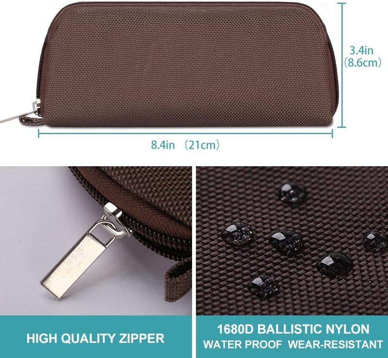 DISONCARE Portable Insulin Pen CaseDiabetic Pen WalletDiabetes Bag With Medical Alert ID Card Tag Black - Image 3