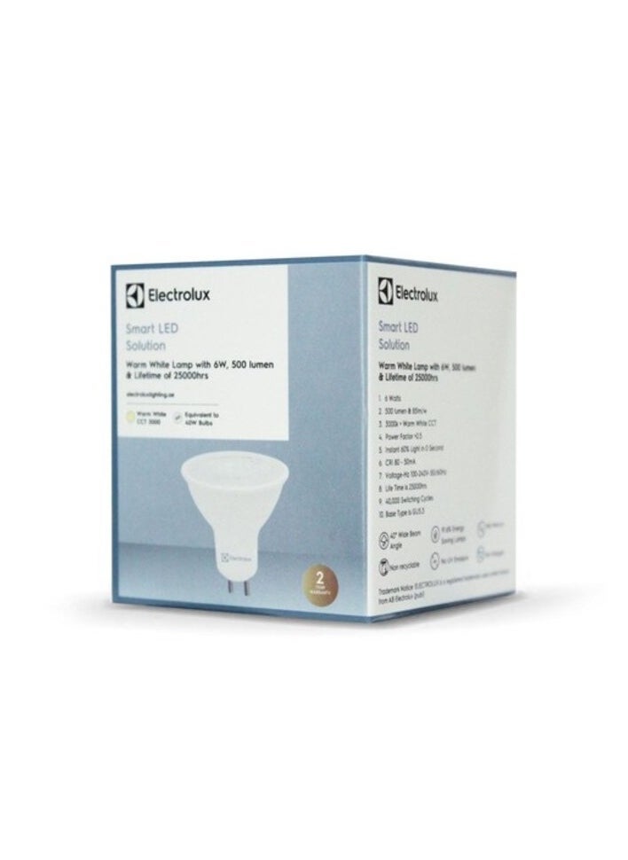 Electrolux LED Lamp 6W Warm White - Image 2