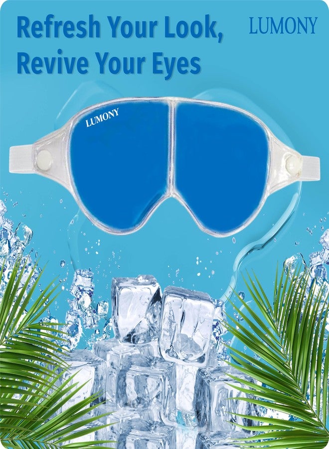 LUMONY® Combo Cooling Gel Relaxing Cool face mask & Cooling Relaxing Eye Mask for Suitable for All Family Members (Face Mask + Eye Mask) - Image 4