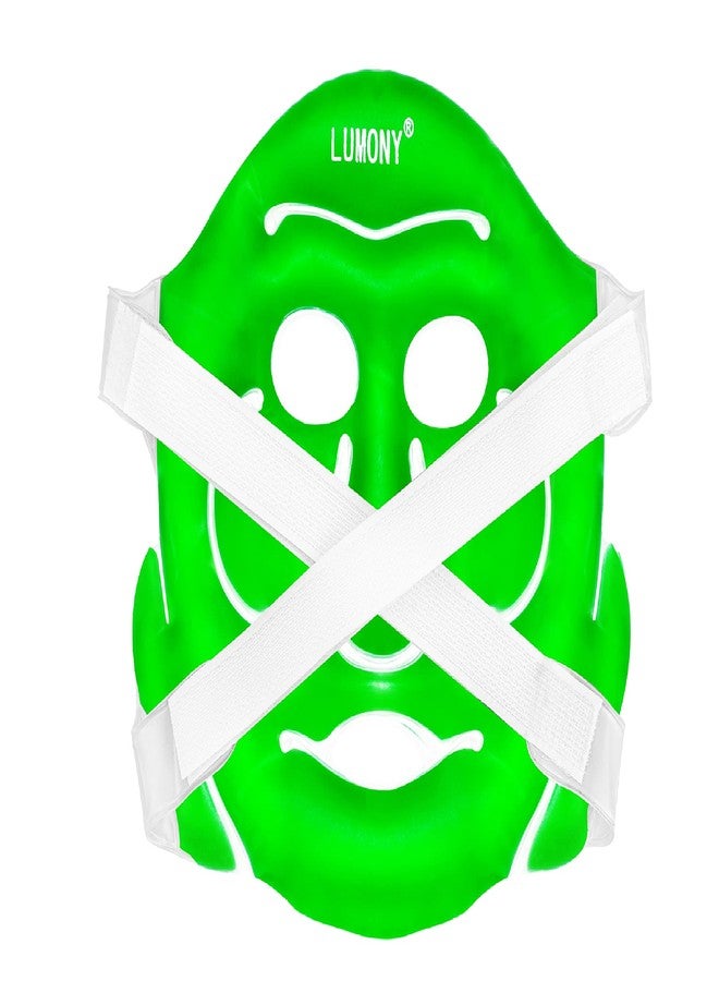 LUMONY® Combo Cooling Gel Relaxing Cool face mask & Cooling Relaxing Eye Mask for Suitable for All Family Members (Face Mask + Eye Mask) - Image 5