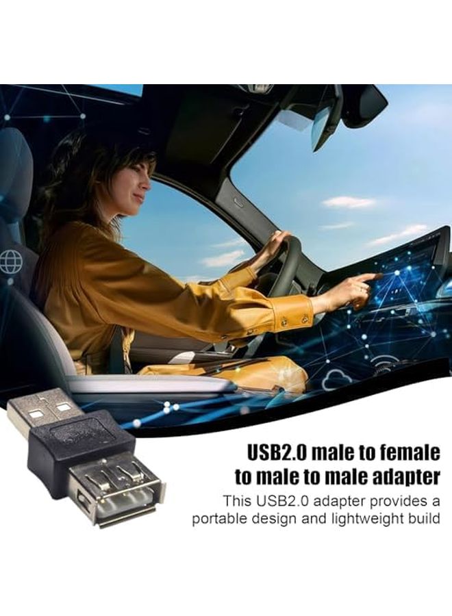 USB Male To Female Adapter Converter Universal Compatibility High Speed Charging Cable - Image 3