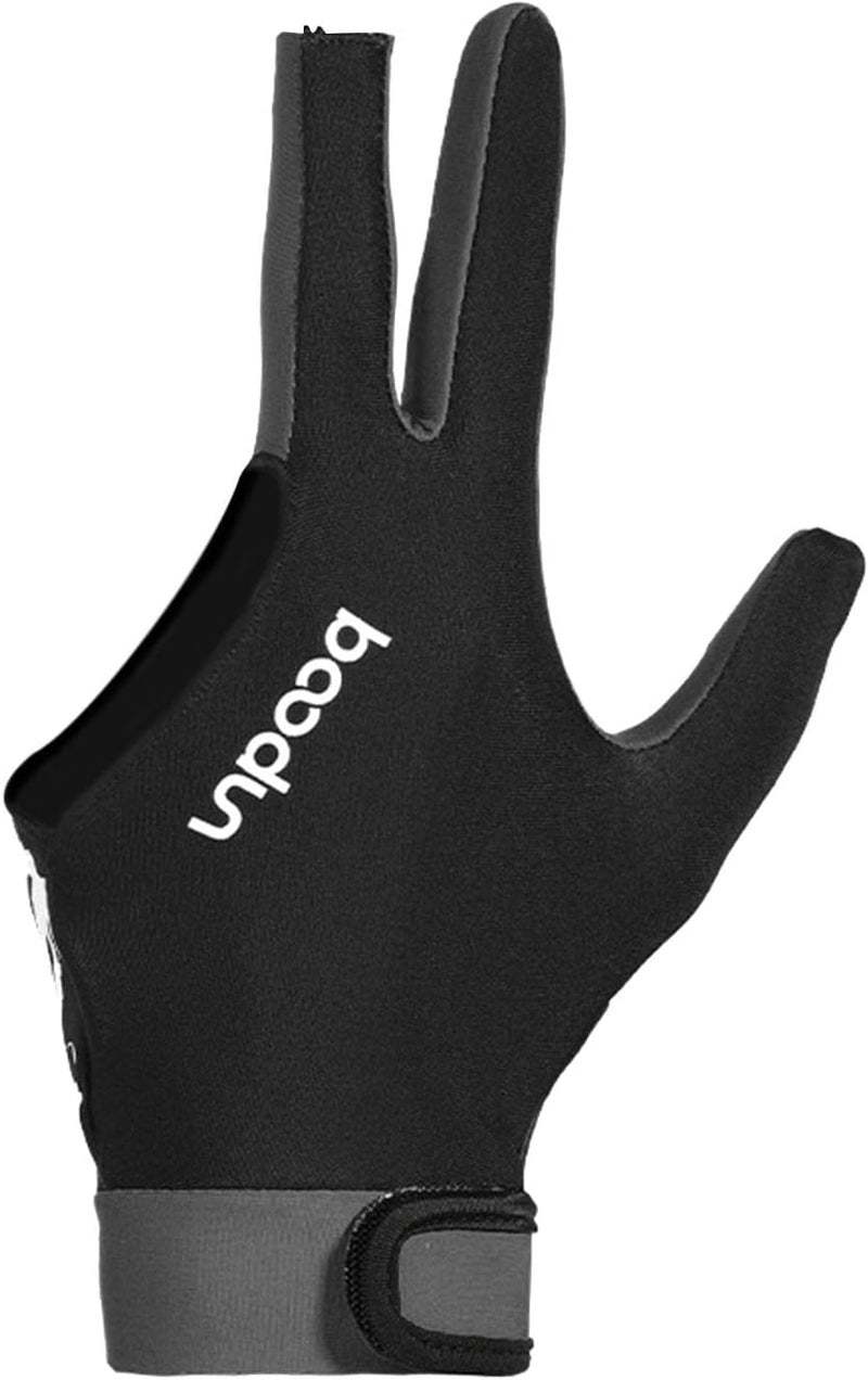 klarako Billiards Glove 1 PC Snooker Cue Pool Gloves Left Hand Open 3 Finger Spandex Glove - Image 3