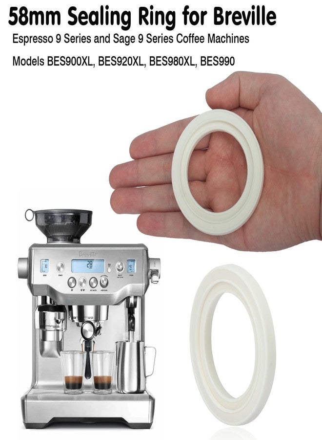حلقة بخار سيليكونية مقاس 58 مم SP0001635 لملحقات ماكينات الإسبريسو Breville BES900XL وBES920XL وBES980XL - Image 3