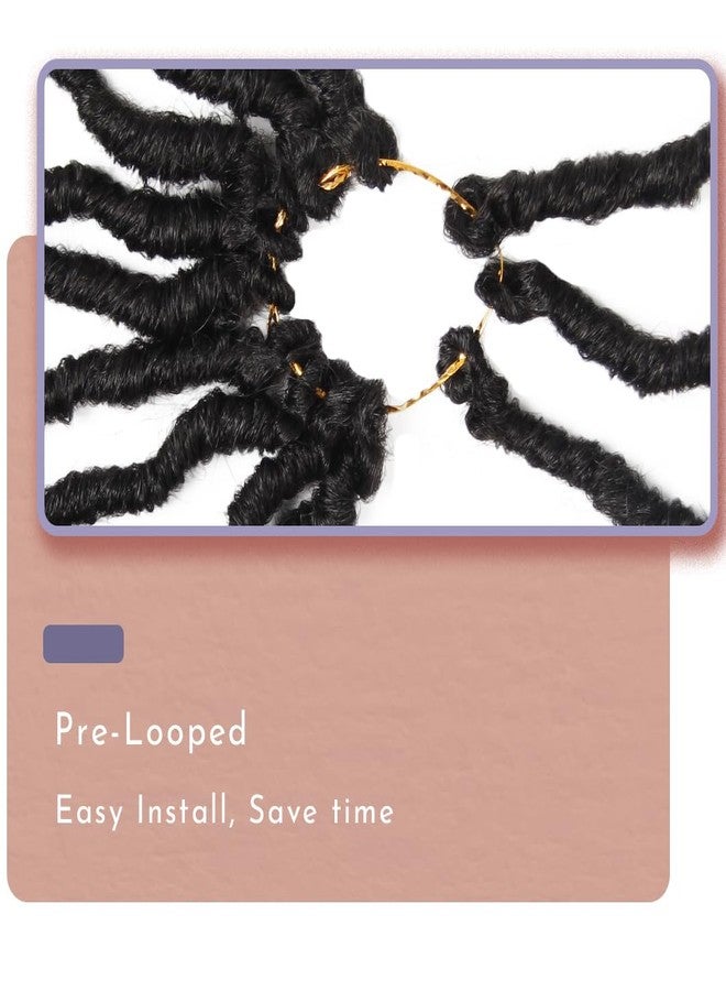 BOHOBABE Faux Locs Crochet Hair 36 Inch, Boho Soft Crochet Locs with Curly Ends, Long Bohemian Goddess Locs Crochet Braids for Black Women (6 Packs, 2#) - Image 4