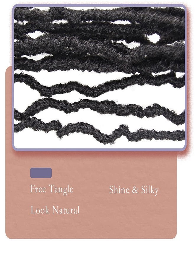 BOHOBABE Faux Locs Crochet Hair 36 Inch, Boho Soft Crochet Locs with Curly Ends, Long Bohemian Goddess Locs Crochet Braids for Black Women (6 Packs, 2#) - Image 5
