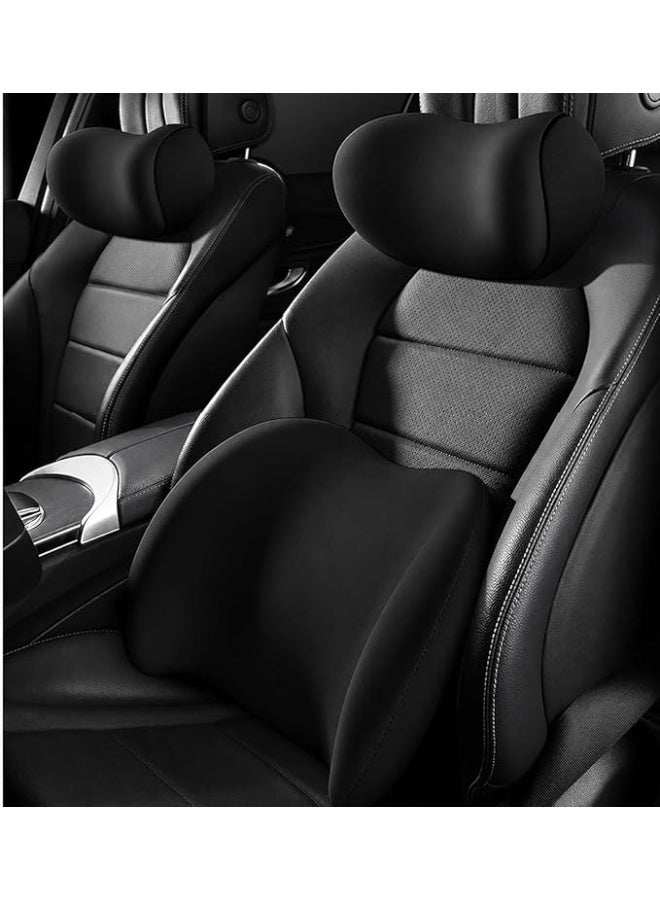 Car Seat Neck and Lumbar Support Pillow Set of 2 - Image 3