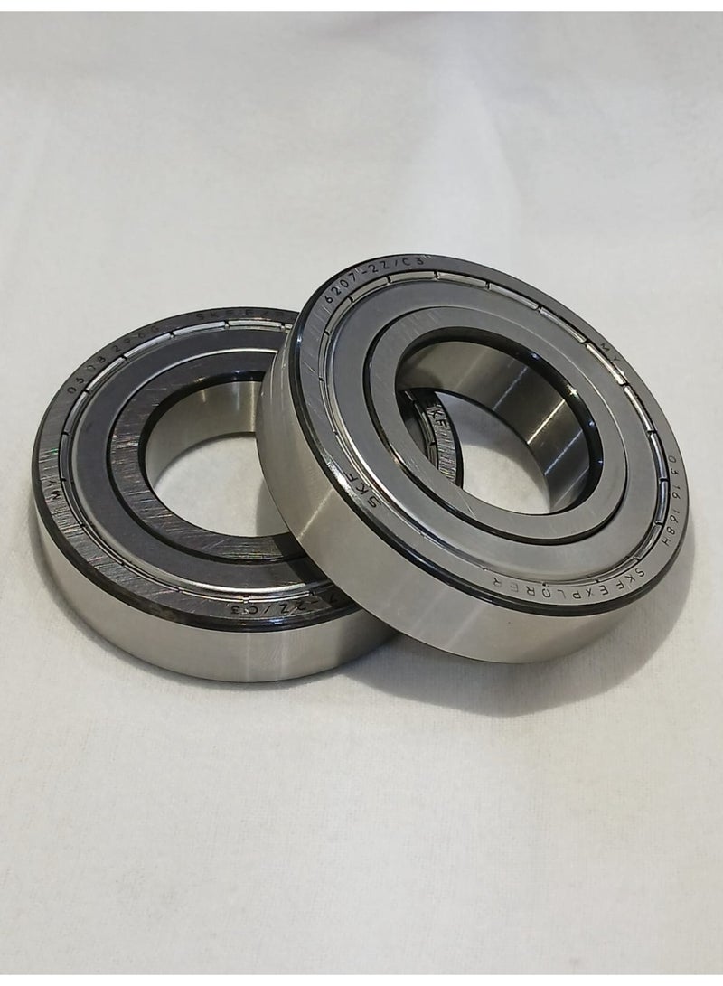 إس كيه إف محمل كروي ذو أخدود عميق SKF 6207-2Z/C3 - Image 1