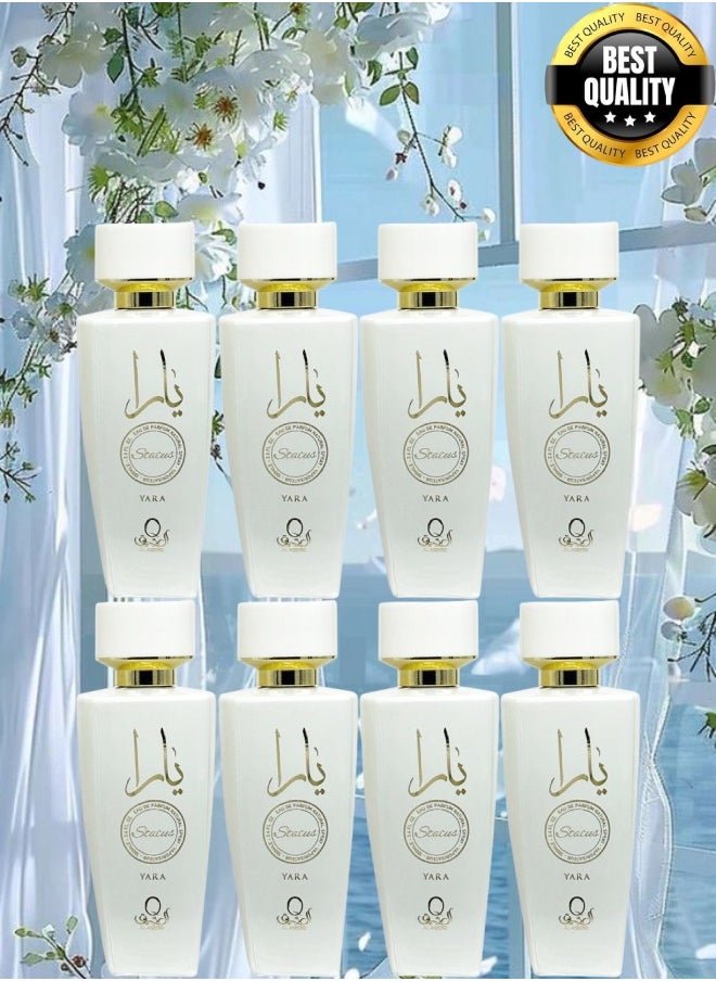 Yara - 8 Pieces Yara Status Al Aqeeq Perfume EDP 100ML - Image 1