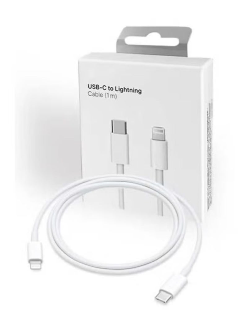 Generic iPhone Charger Cable 1M USB C to Lightning Cable Fast Charging Power Delivery PD 20W iPhone Cable for iPhone 14Series、iPhone 13Series、iPhone 12Series、iPhone11/XS/XR/8/8Plus、iPad Pro、iPad Air、Makbook、Airpods Pro  - Image 1
