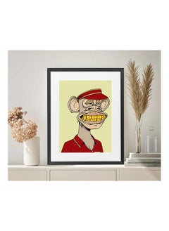 Bored Ape Yacht Club #7059 Poster With Frame 50x40 cm