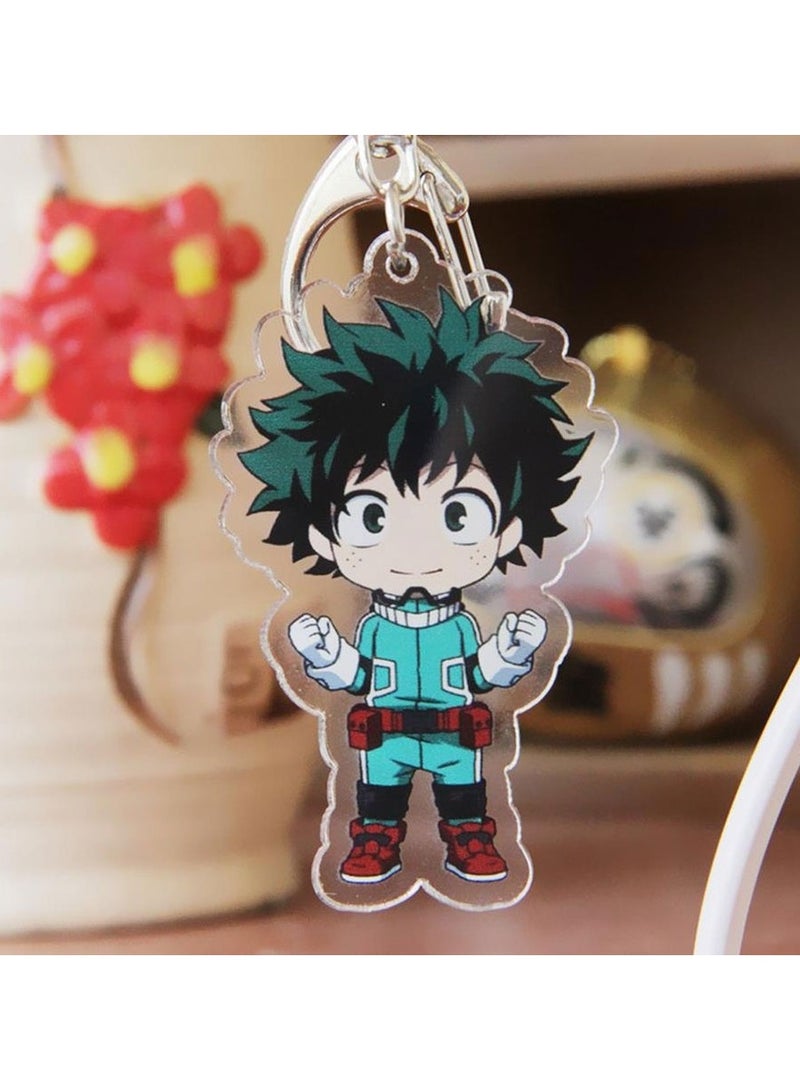 Anime My Hero Academia Transparent Key Chai - Image 1