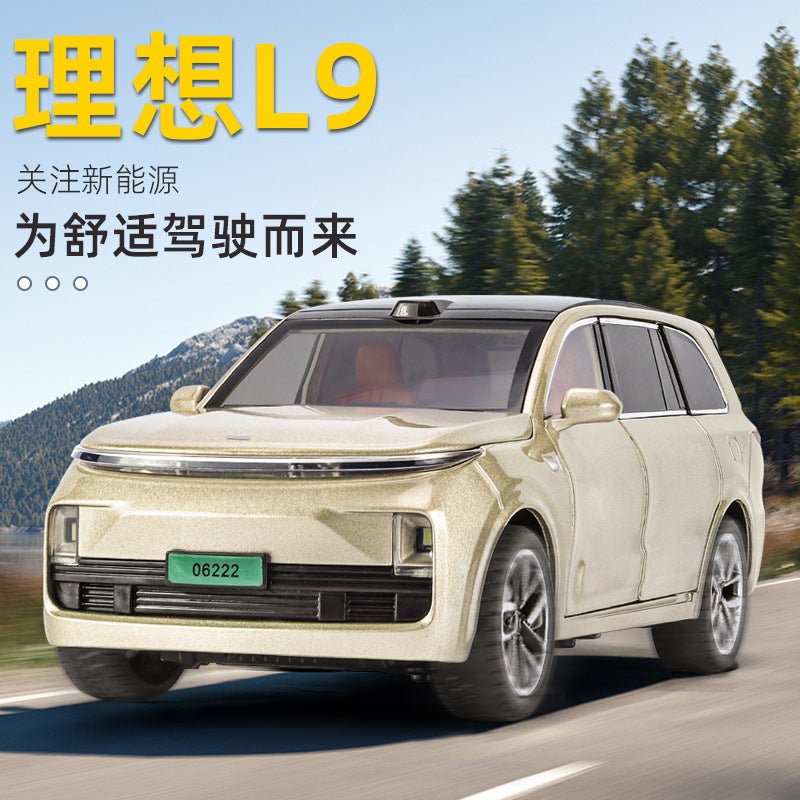 Ideal 1:24 Alloy Car Model – Back Force Toy for Children, Chenghai - Image 2