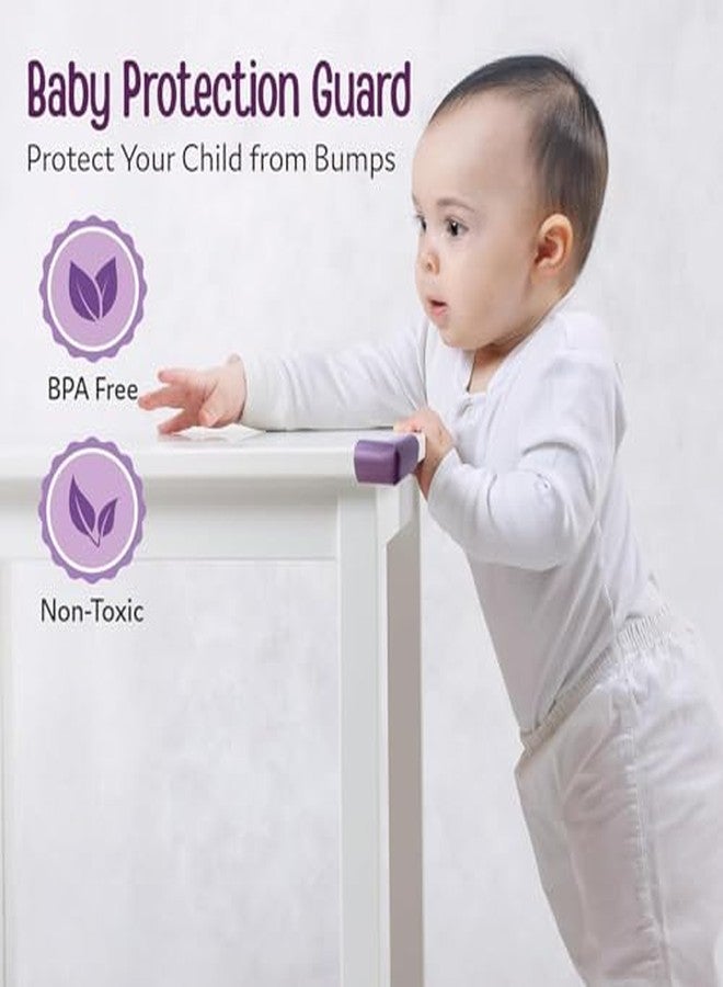 ETSAP Furniture Corner Guard for Baby Safety, 10 Pcs, Pre-Taped 3M Adhesive, Edge Protectors with Childproof Foam Cushions, Baby Proofing, Non Toxic, BPA Free, Brown - Image 4