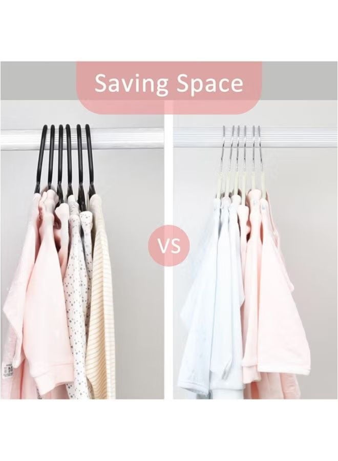 طقم رف قماش مخملي غير قابل للانزلاق مكون من 100 قطعة أبيض عاجي - Image 5