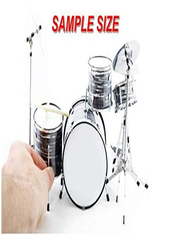 AXE HEAVEN Classic Studio Drum Kit Model Blue Sparkle - 1:4 Scale Model - Image 2