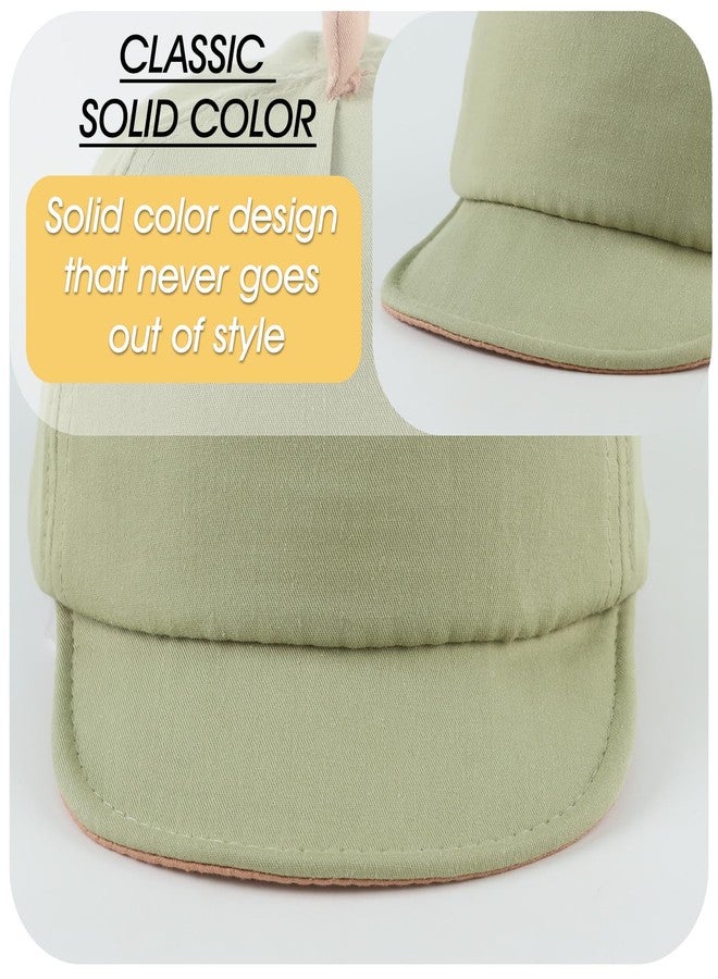 Peecabe Baby Baseball Cap Toddler Infant Boys Girls Sun Hat Breathable Cute Hats for Spring Summer 6M-3T (US, Age, 3 Months, 12 Months, Cartoon Green) - Image 5