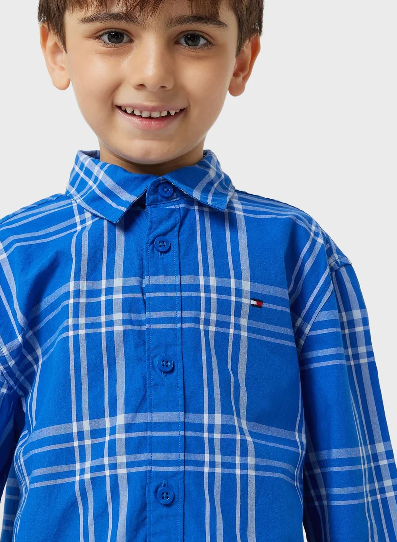 TOMMY HILFIGER Youth Checked Shirt