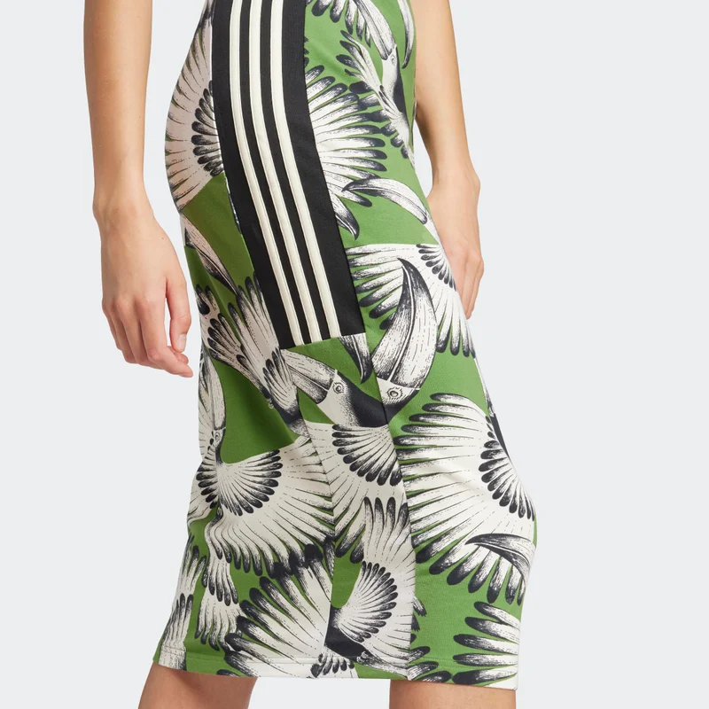Adidas Printed Sleeveless Dress