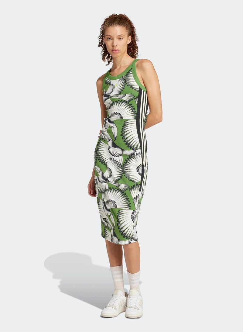 Adidas Printed Sleeveless Dress