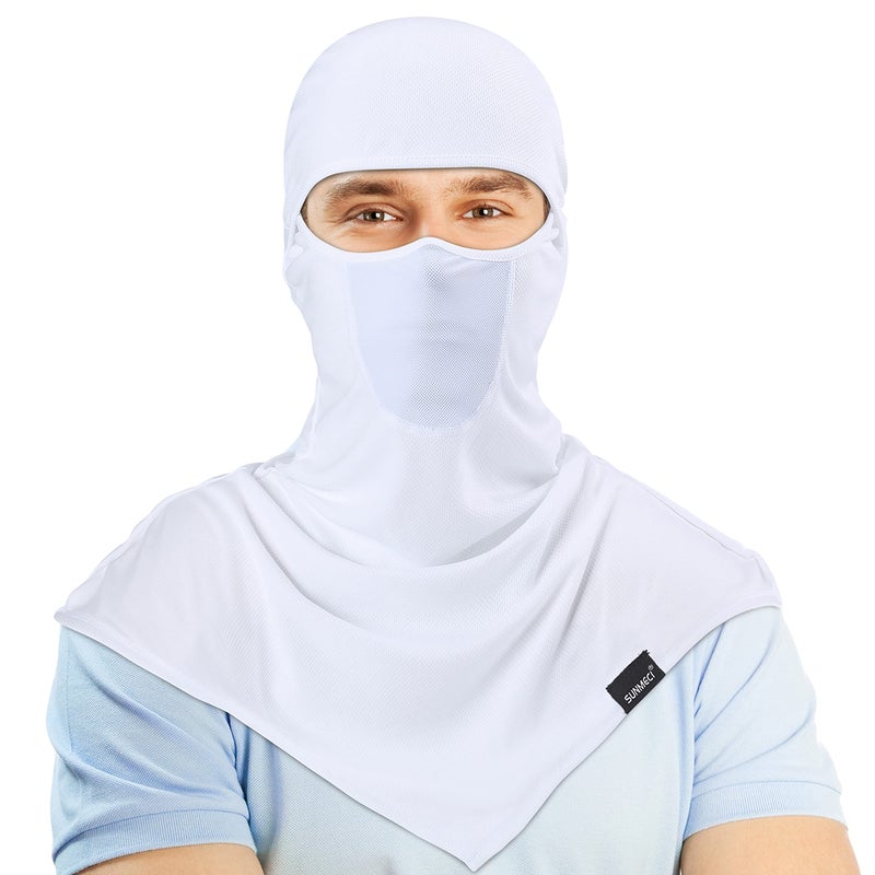 SUNMECI Balaclava - Summer Sun Protection Motorcycle Fishing Sun mask Breathable Windproof Long Face Mask for Men Women  - Image 1