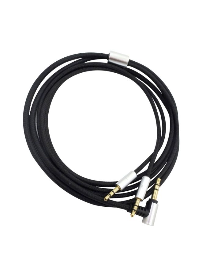 ZS0096 Standard Version Headphone Audio Cable for Sol Republic Master Tracks HD V8 V10 V12 X3(Black)