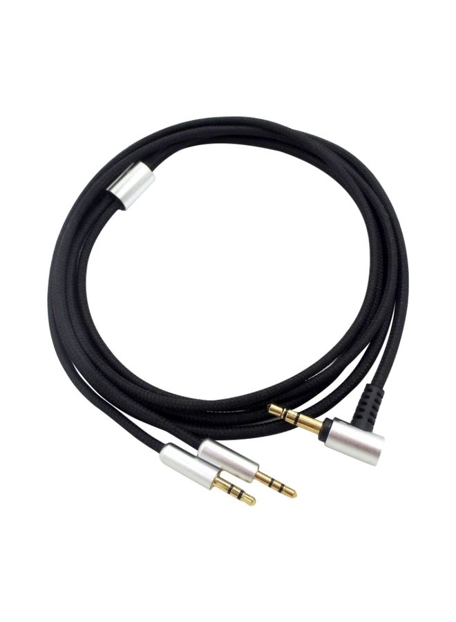 ZS0096 Standard Version Headphone Audio Cable for Sol Republic Master Tracks HD V8 V10 V12 X3(Black)