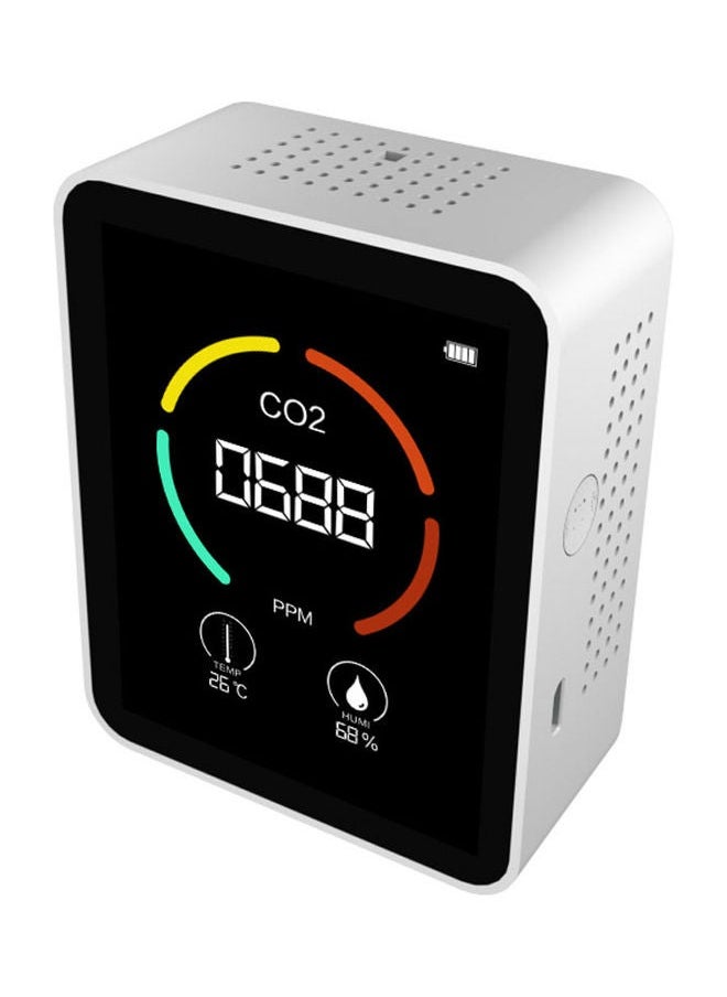 NIBEMINENT 3-In-1 Air Quality Monitor White  - Image 1