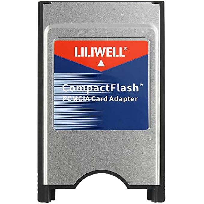 LILIWELL COMPACT FLASH TO PCMCIA ATA ADAPTER LAPTOP PCMCIA COMPACT FLASH PC CF CARD READER ADAPTER - Image 1
