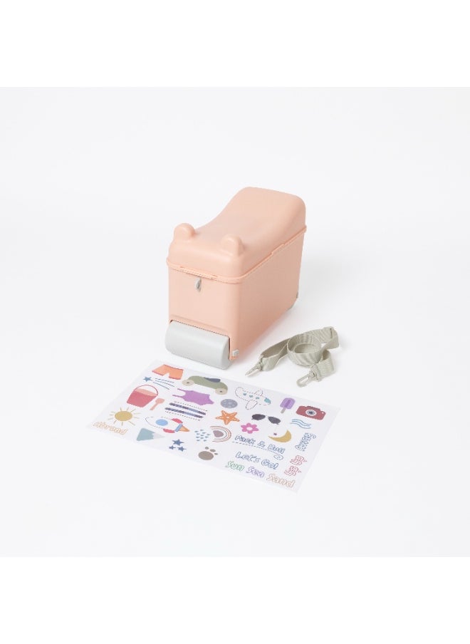 Little Rolla Little Rolla Ride- On Suitcase Dusty Pink  - Image 5