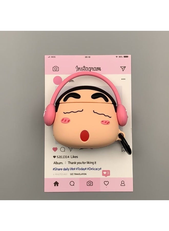 Cute Cartoon AirPods Pro/Pro 2 Wireless Bluetooth Headphone Case 