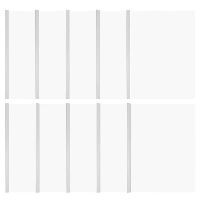 10Pcs A4 Plastic Lever Arch File Folders Office School Document Organizer - Image 2