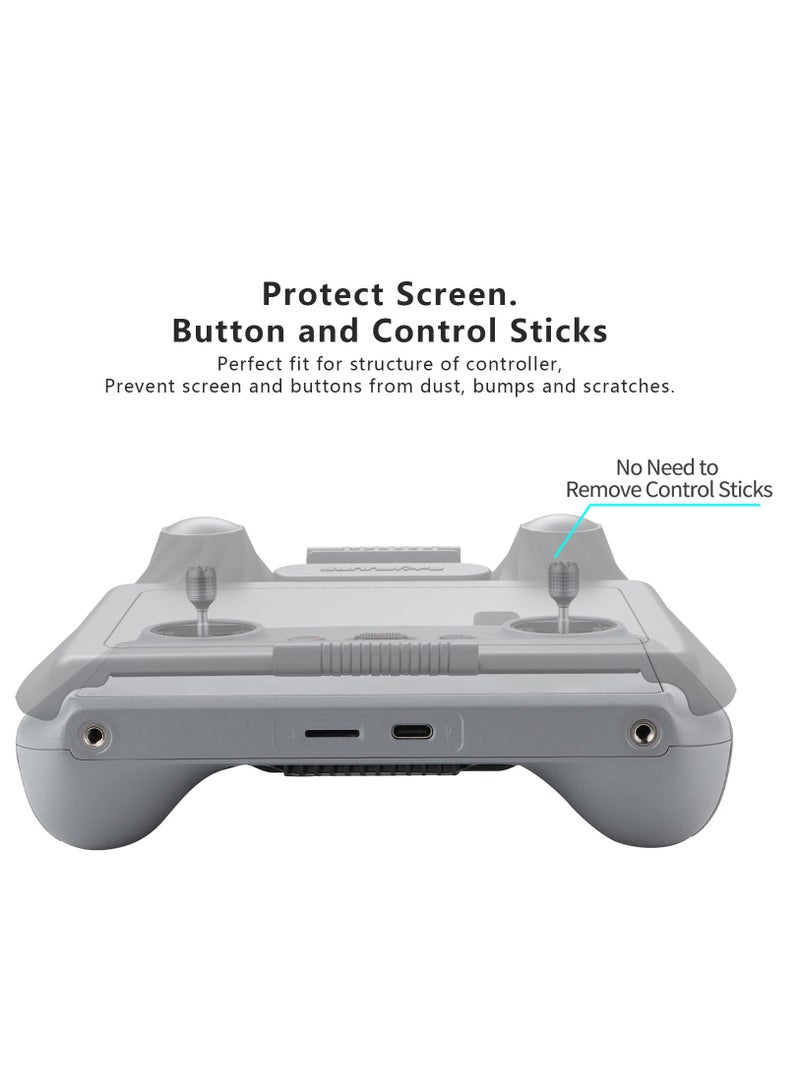 Beauenty DJI Air 3 Controller Sun Hood and Joystick Protector for Enhanced Screen Protection and Accessories in Grey - Image 4