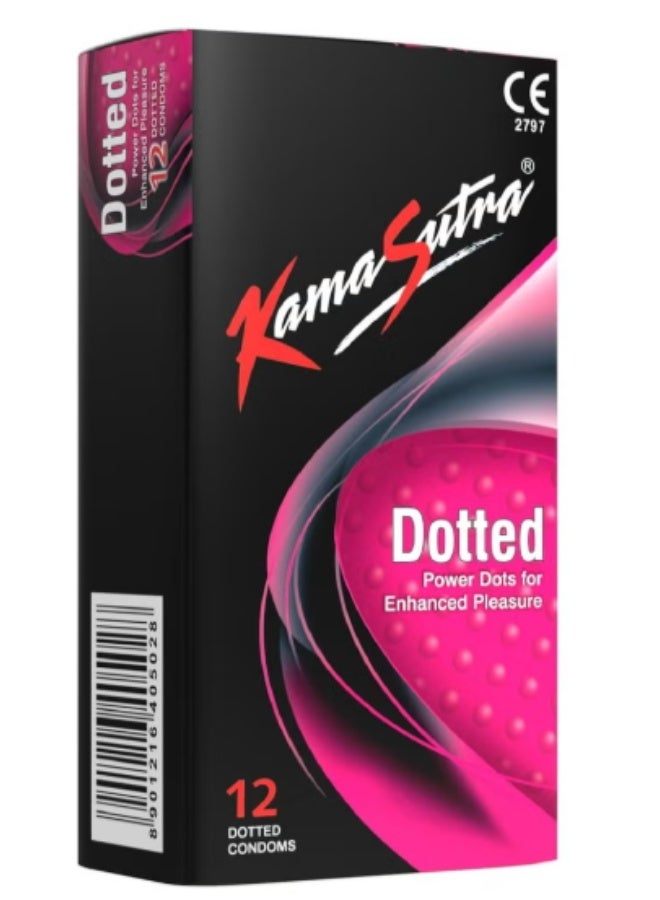 Kamasutra 12-Piece Dotted Condoms