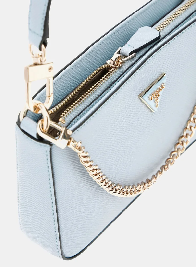 GUESS Noelle II Mini Top Zip Shoulder Bag