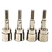 DEVMO 4Pack Metal Wheel Stub Axle Shafts Adapter Drive Axle Cup 02033 Compatible with HSP Redcat Exceed 94123 94111 110 RC Car Buggy Truck - Image 2