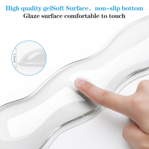 ABRONDA Gel Wrist Rest for Keyboard and Mouse, Wrist Rest for Keyboard, Mouse Wrist Support, Pain Relief, Cool Touch, Non-Skid, Keyboard and Mouse Wrist pad Set - Image 5