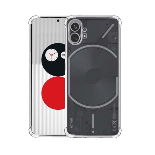 7-Seven 7SEVEN® Back Cover for Nothing Phone 1 Transparent Mobile Back Case Camera Edges Protection Shock Proof Design Crystal Clear Phone Case Silicon Soft TPU and Flexible Bumper Phone Cover - Image 1