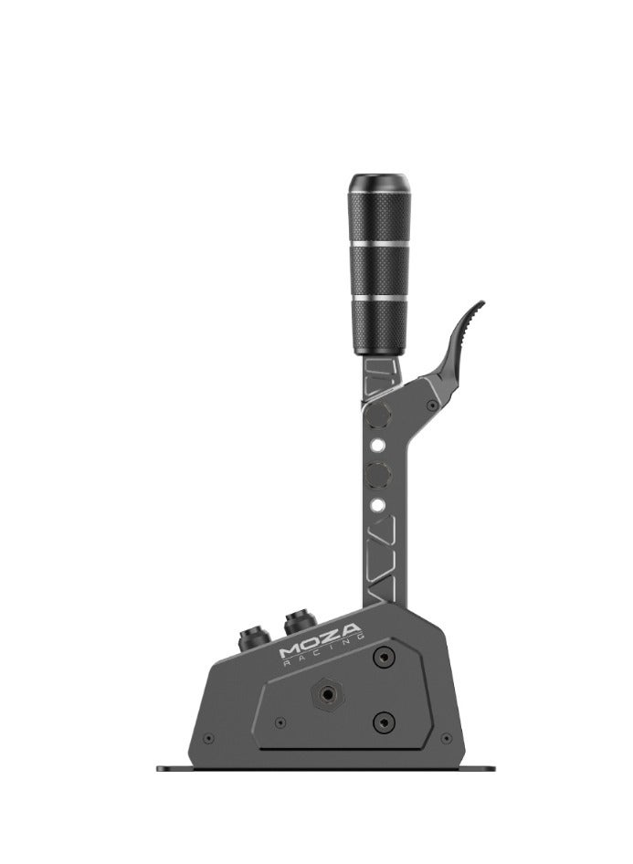 موزة 🇸🇦 MOZA SGP ناقل حركة تسلسلي لمحاكاة السباق – متعدد الوظائف مع أزرار RGB ومستشعر Hall وهيكل معدني بالكامل – أسود - Image 3